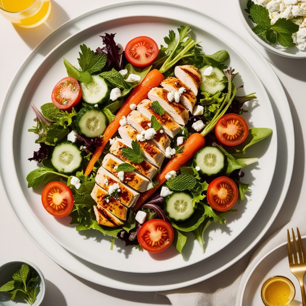Salade Estivale Saine et Diabète-Friendly