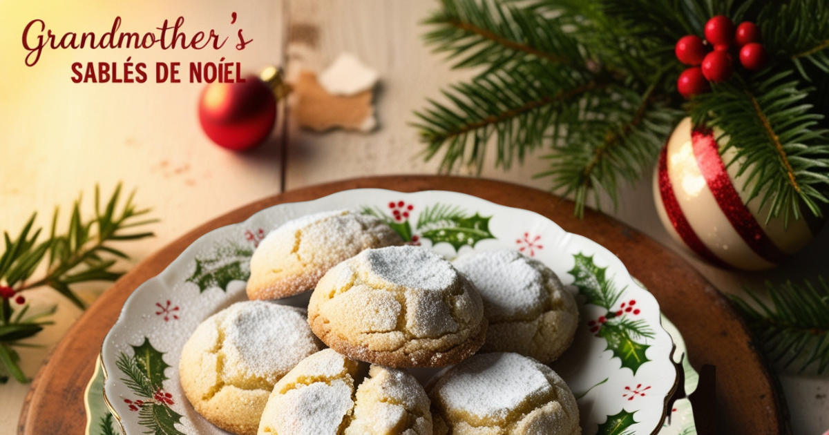 recette de grand-mère sablé de noël pour diabétique type 2