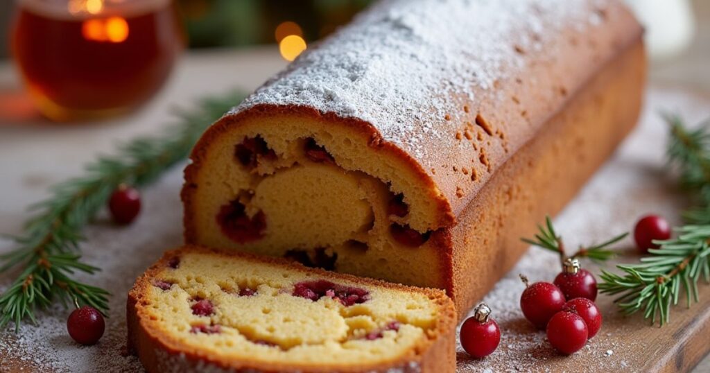 Bûche de Noël sans gluten