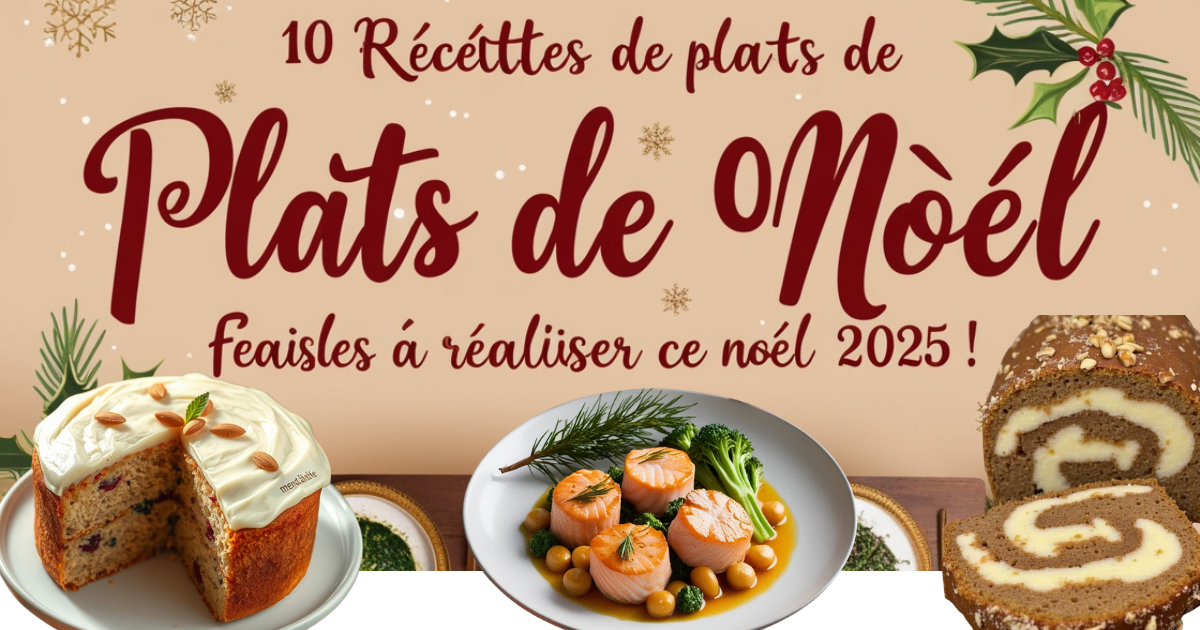 recettes faciles pour un Noël