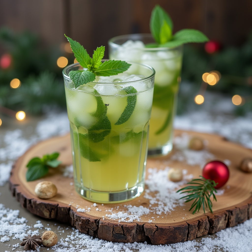 des Mojitos Sans Alcool pour Noël