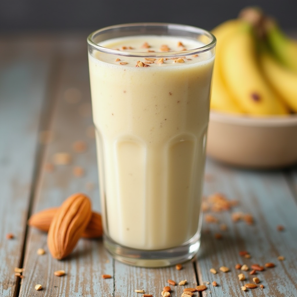 Smoothie au lait d’amande