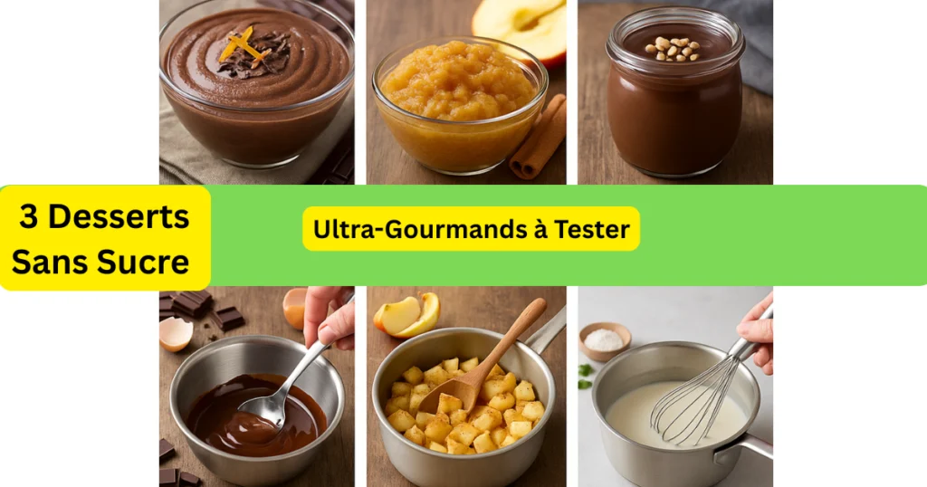 desserts sans sucre