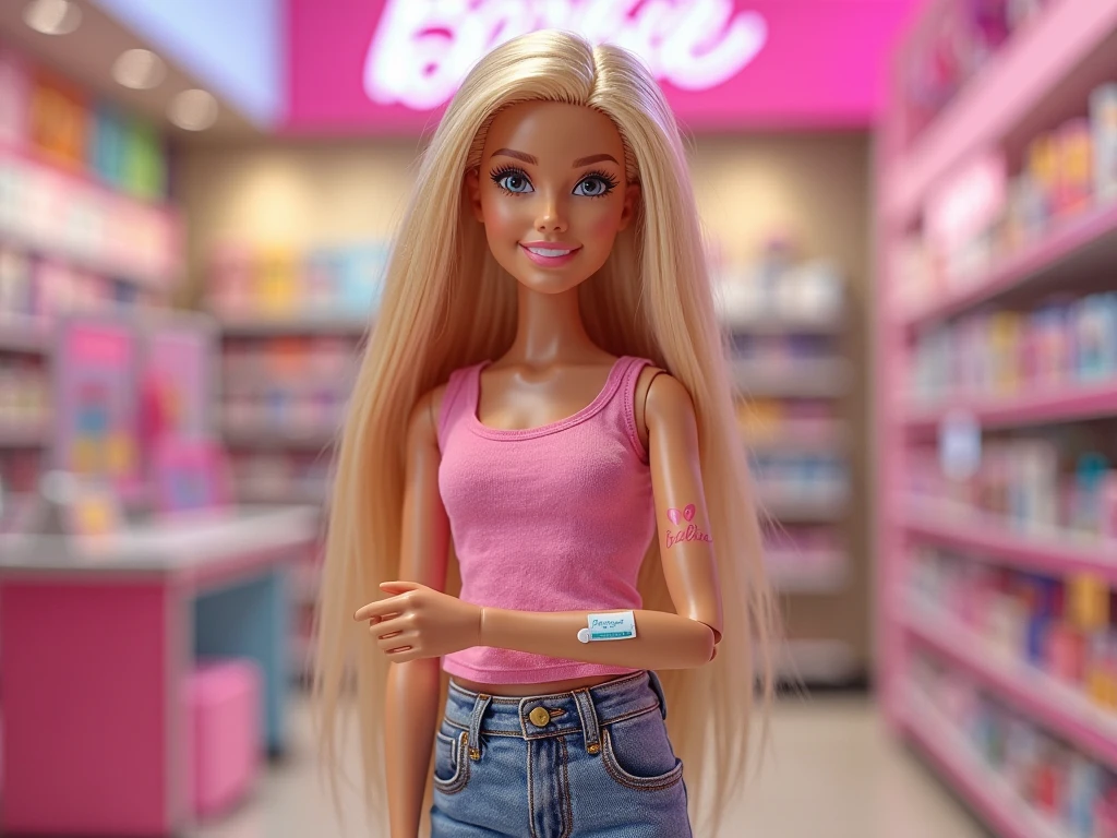 barbie type 1 diabétiqu
