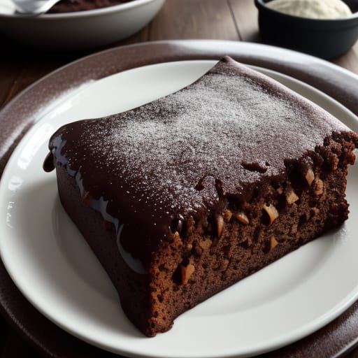 Fondant à la Courgette et Cacao Sans Sucre