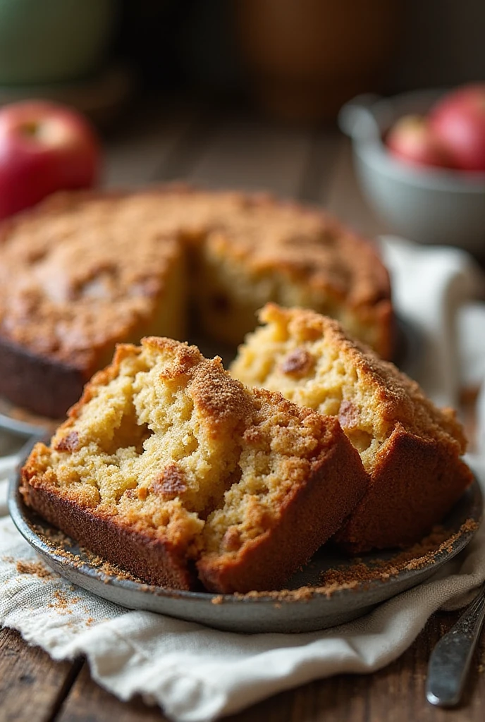 Gâteau aux Pommes IG Bas