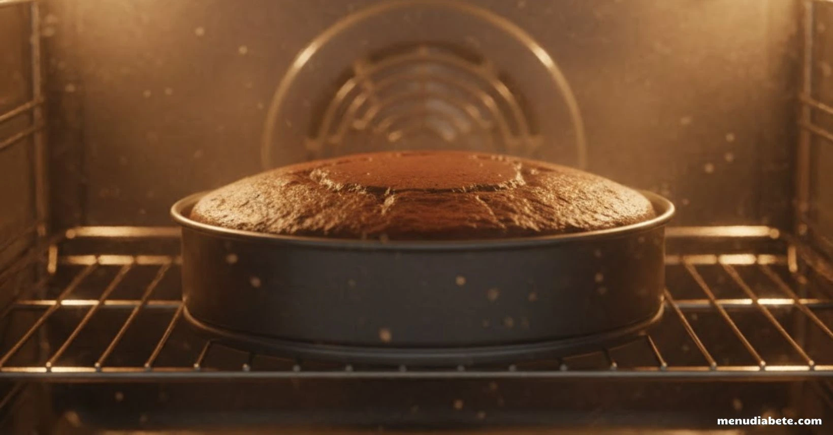 Cuisson gâteau pour diabétique au four 170°C, texture moelleuse garantie sans sucre raffiné