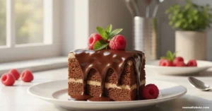 Moelleux au chocolat noir pour diabétique avec farine d'amande, sans sucre ajouté, adapté diabète type 2: recettes de gâteaux pour diabétiques