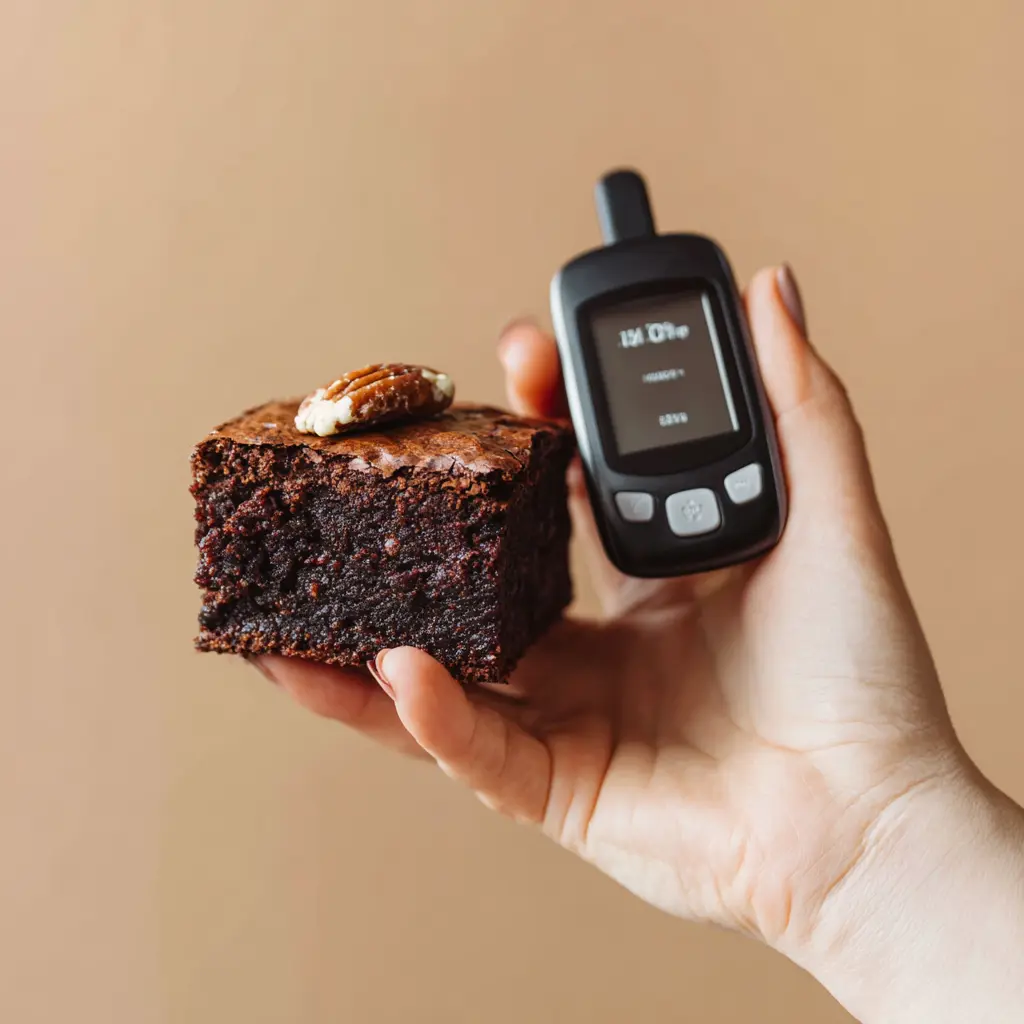 brownie diabète glycémie stable