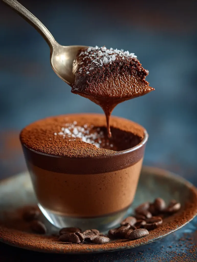 mousse chocolat sans sucre