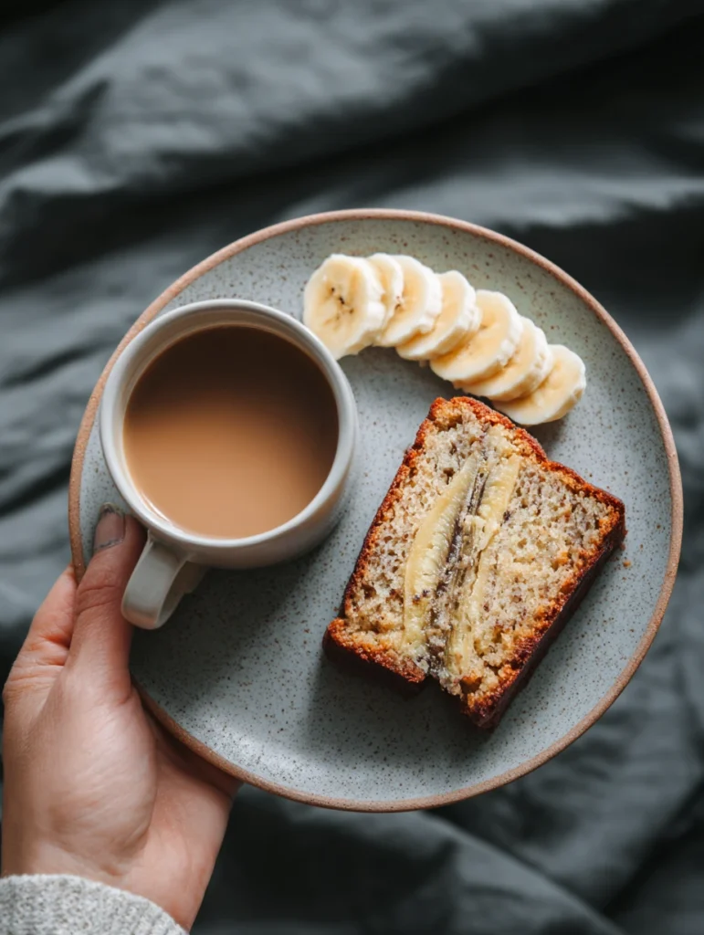 cake banane petit déjeuner IG bas