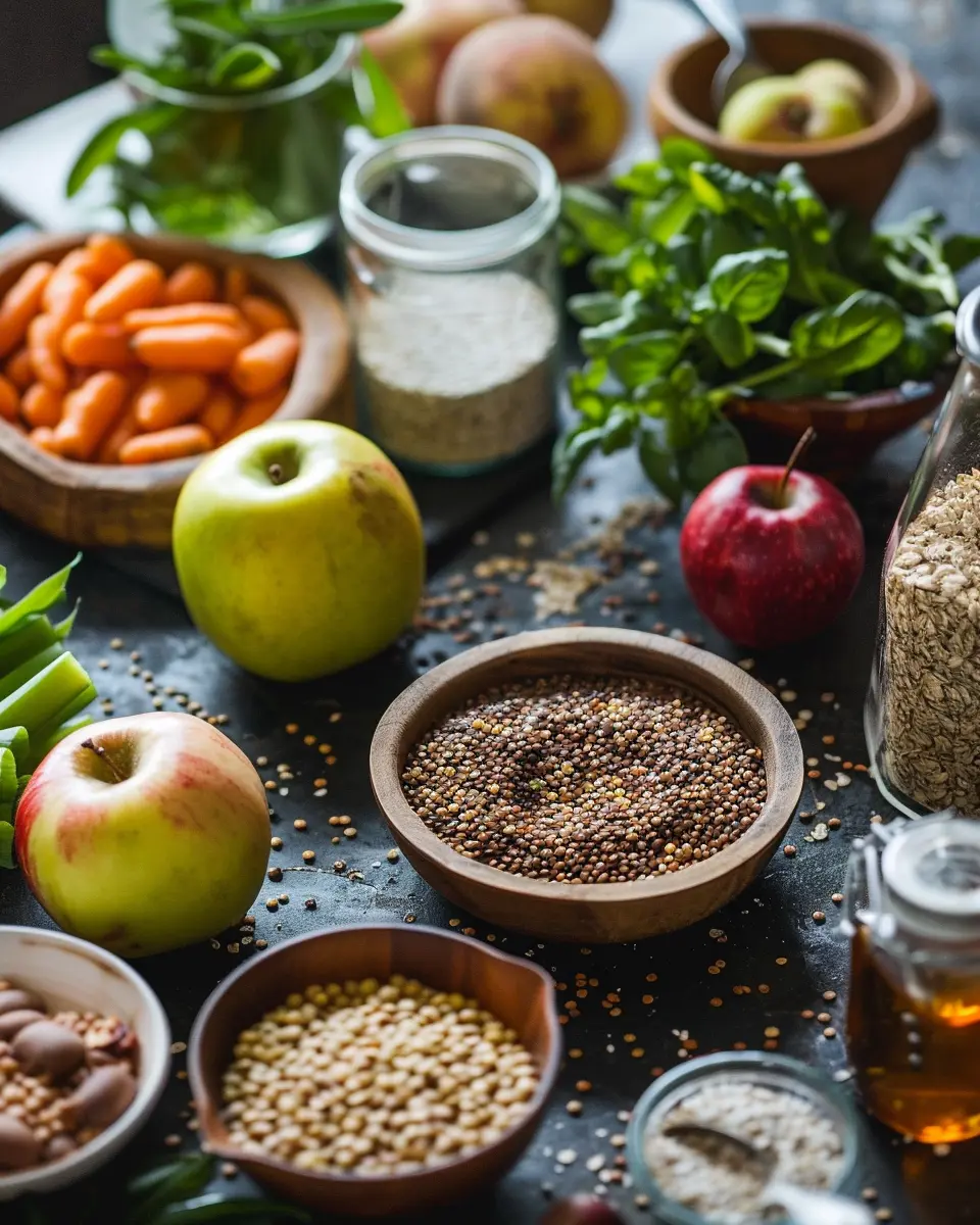 Sélection d’aliments IG bas pour une glycémie plus stable